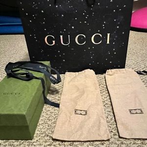 Authentic Gucci Slides Box